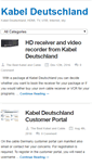 Mobile Screenshot of kabeldeutschlandsky.com
